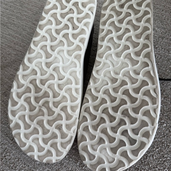 Birkenstock Black and White Sneakers with Leather Upper - Picture 5 of 5